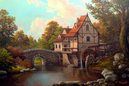 Доминик Дэвисон художник мельница