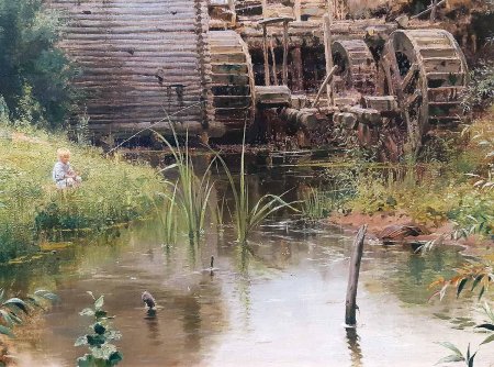 Василий Дмитриевич Поленов Старая мельница