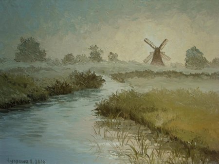 Поленов мельница картина