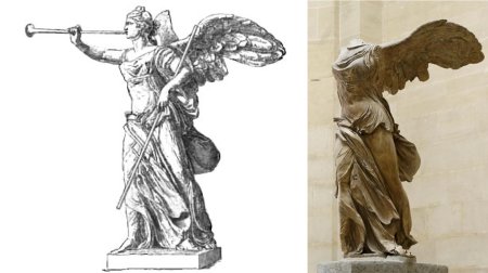 Богиня Победы Ника Самофракийская