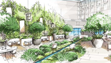 Като Иванникова ландшафтный скетчинг