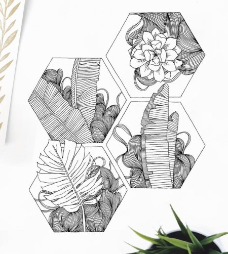 Стилизация растений