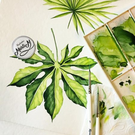 Ботанический скетчинг