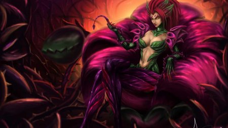 League of Legends Зайра