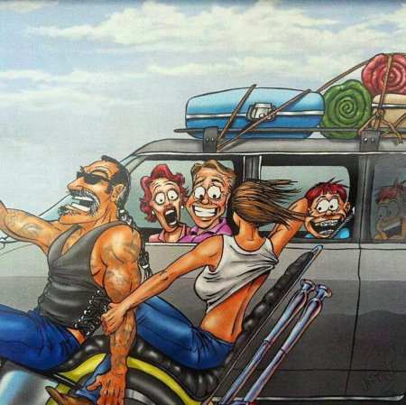 Мото карикатуры