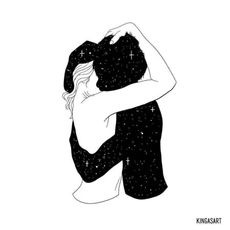 Объятия рисунок