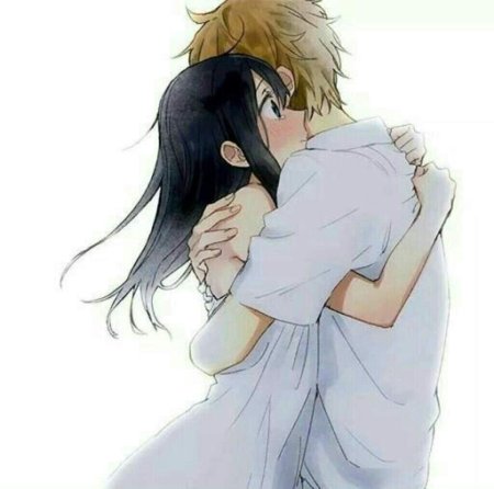 Аниме объятия