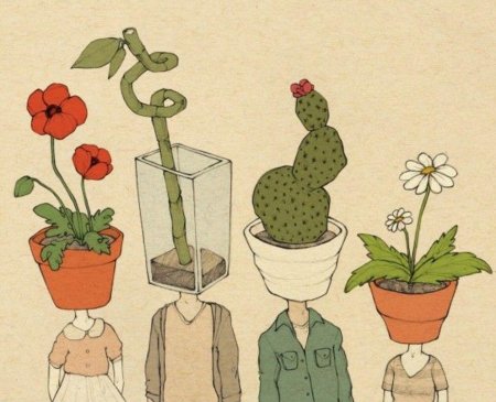 Рисунки растений для срисовки