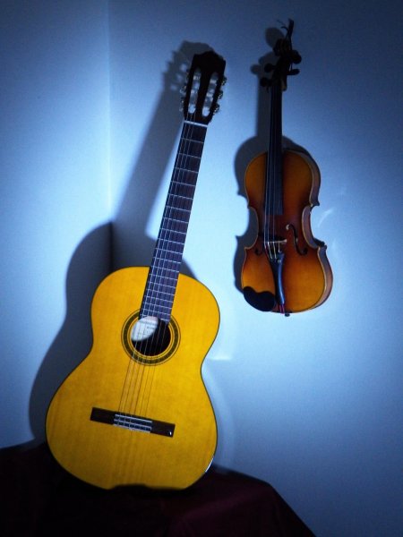 Скрипка и гитара