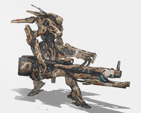 Mech Art киберпанк