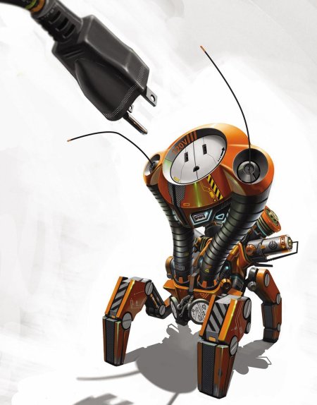Робот концепт арт