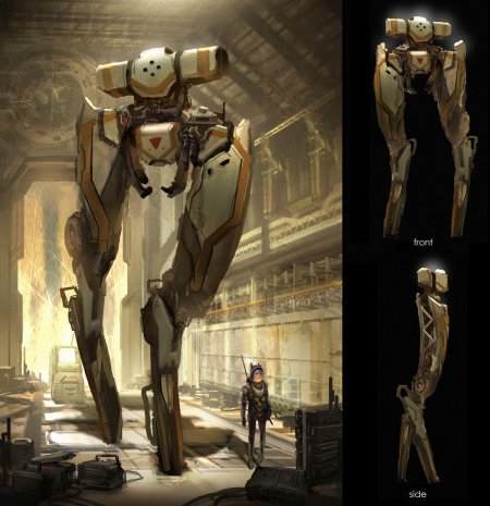 Робот киберпанк