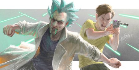 Рик реалистичный арт