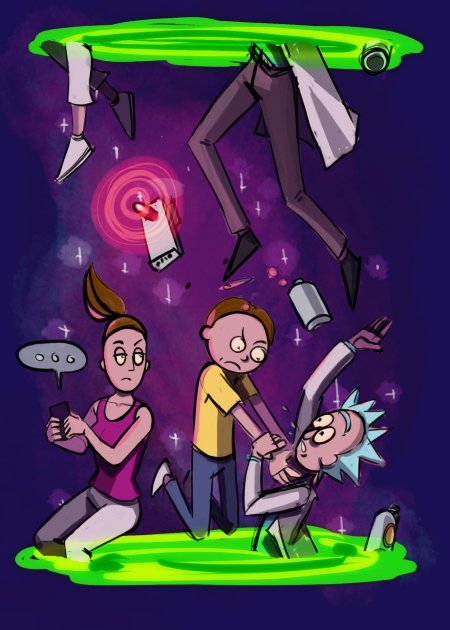 Рик Санчес и Морти шип