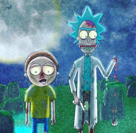 Rick and Morty зомби