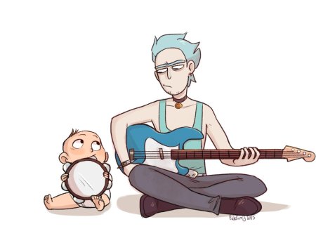 Рик Санчес в молодости арт