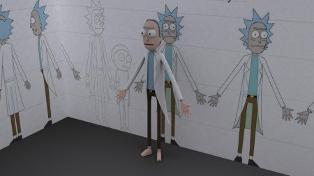 Симс 4 Рик Санчес