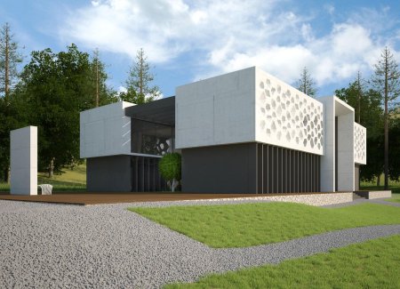 Экостиль в архитектуре общественных зданий