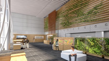 Общественные здания в эко стиле