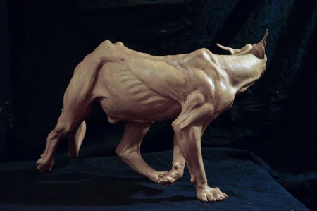 Скульптура Волколака