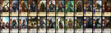 Ведьмак гвинт карточки