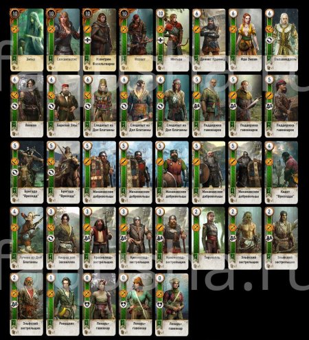 Ведьмак 3 колода Скоятаэлей