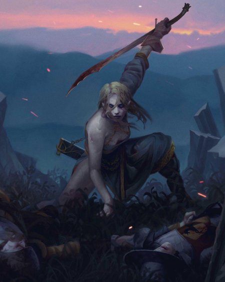 Аэлирэнн Ведьмак арт