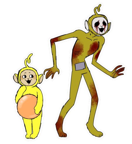 Ляля телепузик slendytubbies