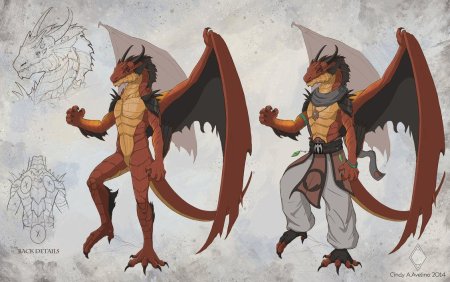 Дракониды фурри