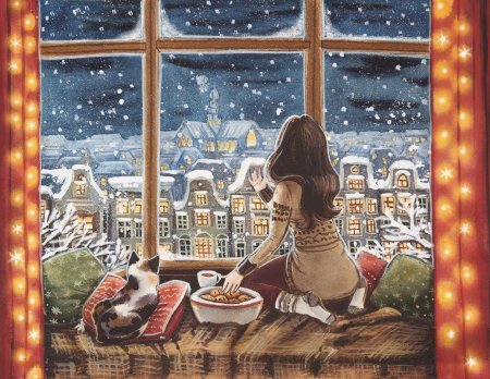 Уютные иллюстрации