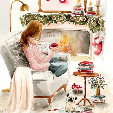 Уютные иллюстрации