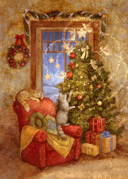 Художник-иллюстратор Галина Егоренкова Рождество