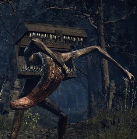 Сундук монстр дарк соулс