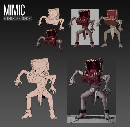 Мимик сундук