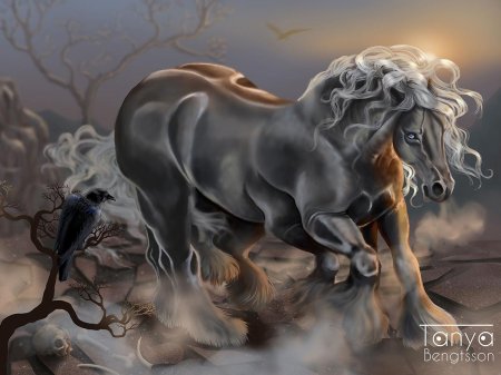 Слейпнир Мифические лошади