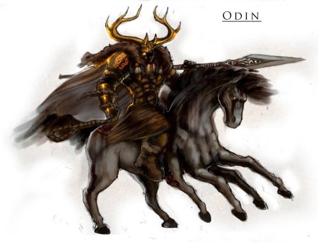 Слейпнир Скандинавская мифология