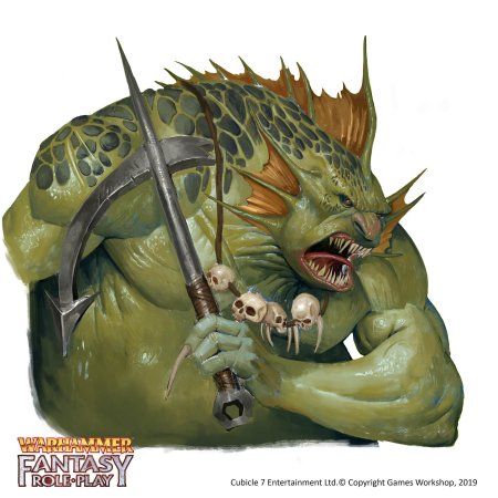 Речной Тролль вархаммер