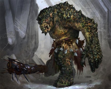 Пещерный Тролль ДНД