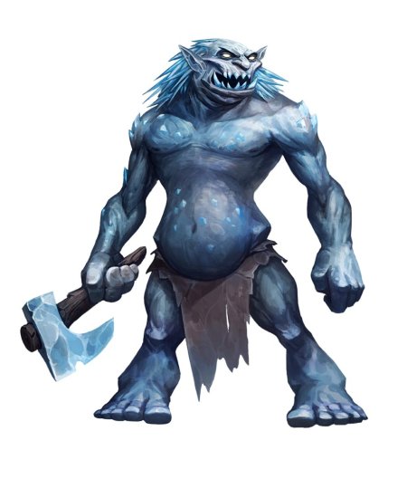 Ледяной Тролль ДНД