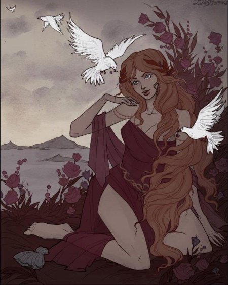 Афродита богиня арт