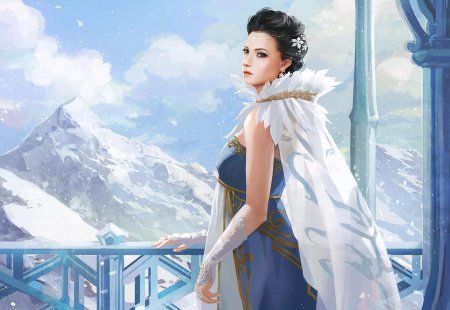 Снежная принцесса Сандерсон