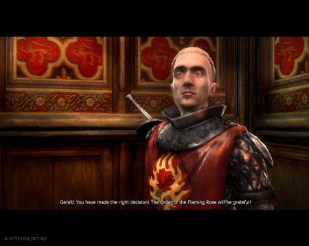 Рыцарь пылающей розы Ведьмак 1