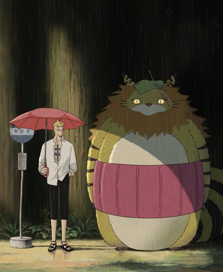 Мой сосед Тоторо Ван Пис арт