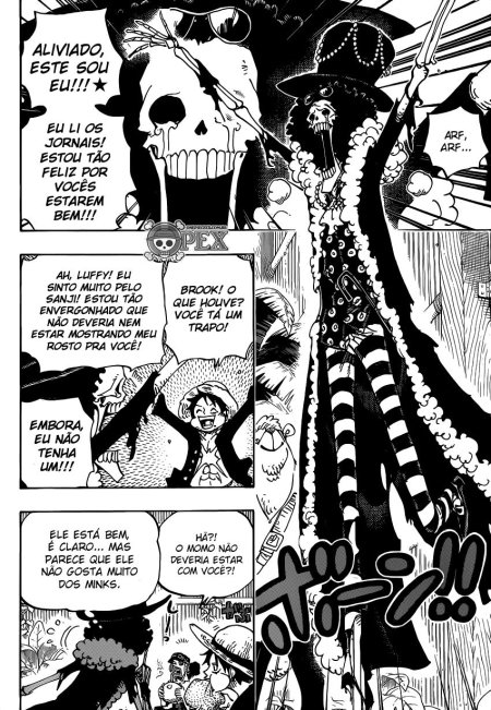 Брук Ван Пис Манга