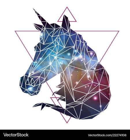 Геометрический Единорог