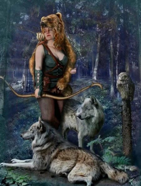 Артемида богиня охоты