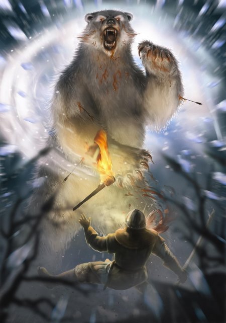 Медведь арт