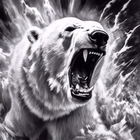 Медведь Гризли тату