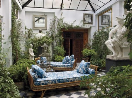 Португалия вилла колониальный стиль внутренний дворик