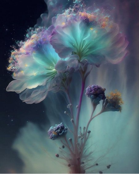 Фантазийные цветы